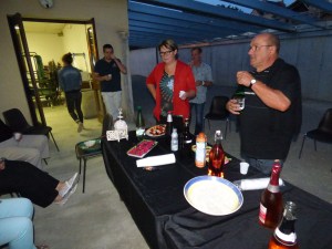 Apéros with René's famous 